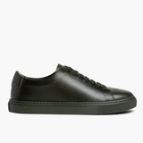 Classic Full-Grain leather Sneakers - Goodyear Welt Construction & Front Toe Box Detail
