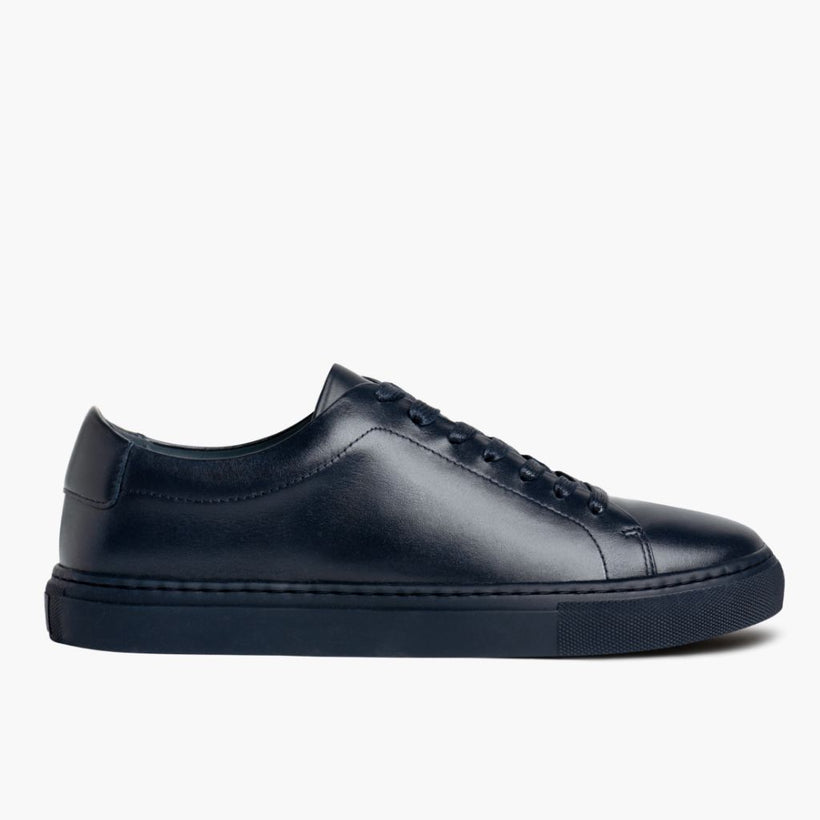 Women's Encore Navy Leather Sneakers