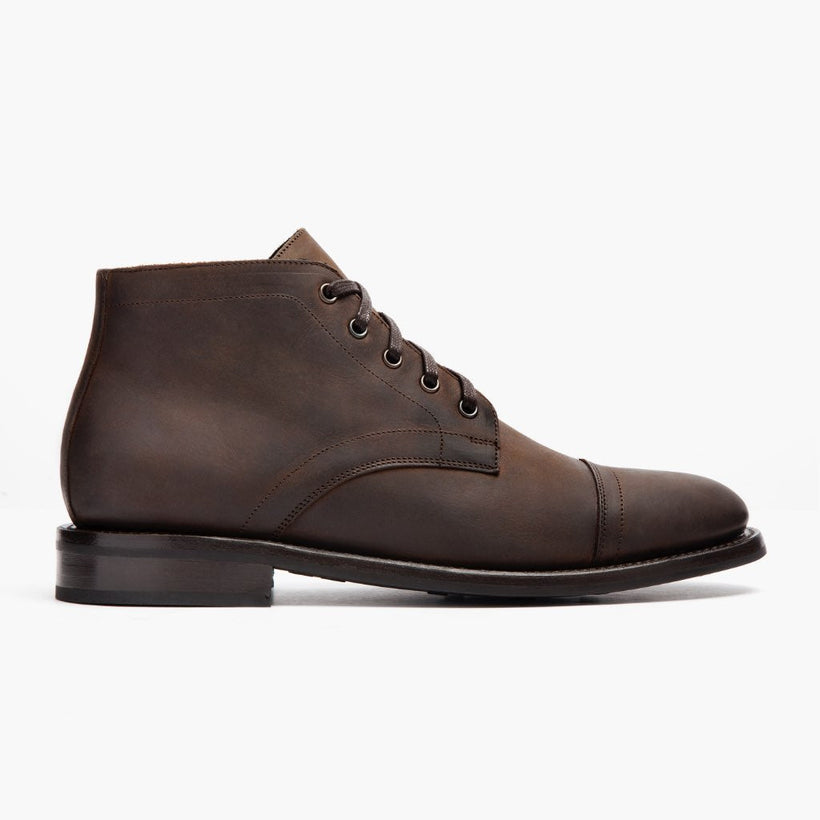 Cadet Tobacco Leather Boots
