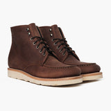 Diplomat Arizona Adobe Leather Boots in Classic Full-Grain Leather - Lateral Side Profile View | Buy Online