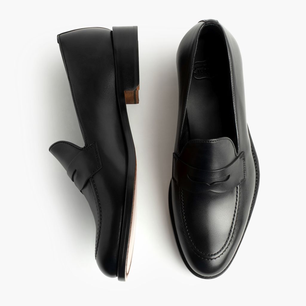 Lincoln Black Leather Sneakers - Reinforced Heel Counter & Precision Double-Row Stitching Detail