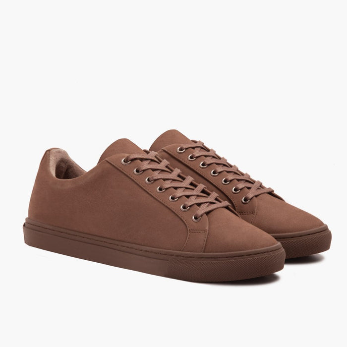 Premier Low Top Pebble Leather Sneakers