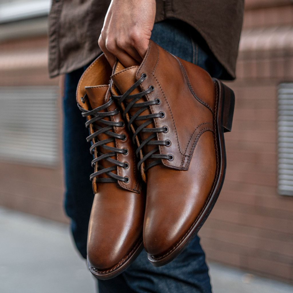 Top-Down Perspective Showing Lacing System & Tongue Craftsmanship