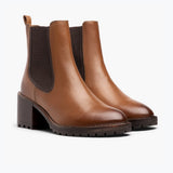 Classic Full-Grain leather Boots - Goodyear Welt Construction & Front Toe Box Detail
