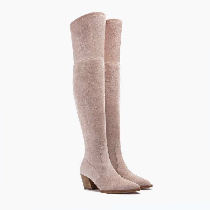 Tempest Sand Leather Boots