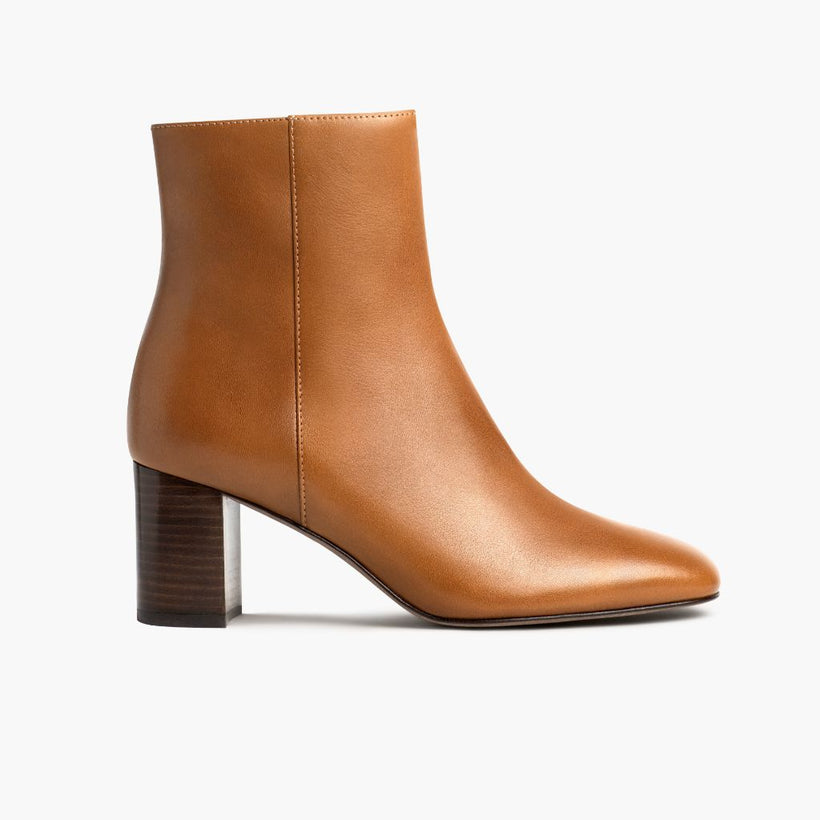High Standard Toffee Leather Boots