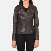 Flashback Leather Biker Jacket – alternate product view 1