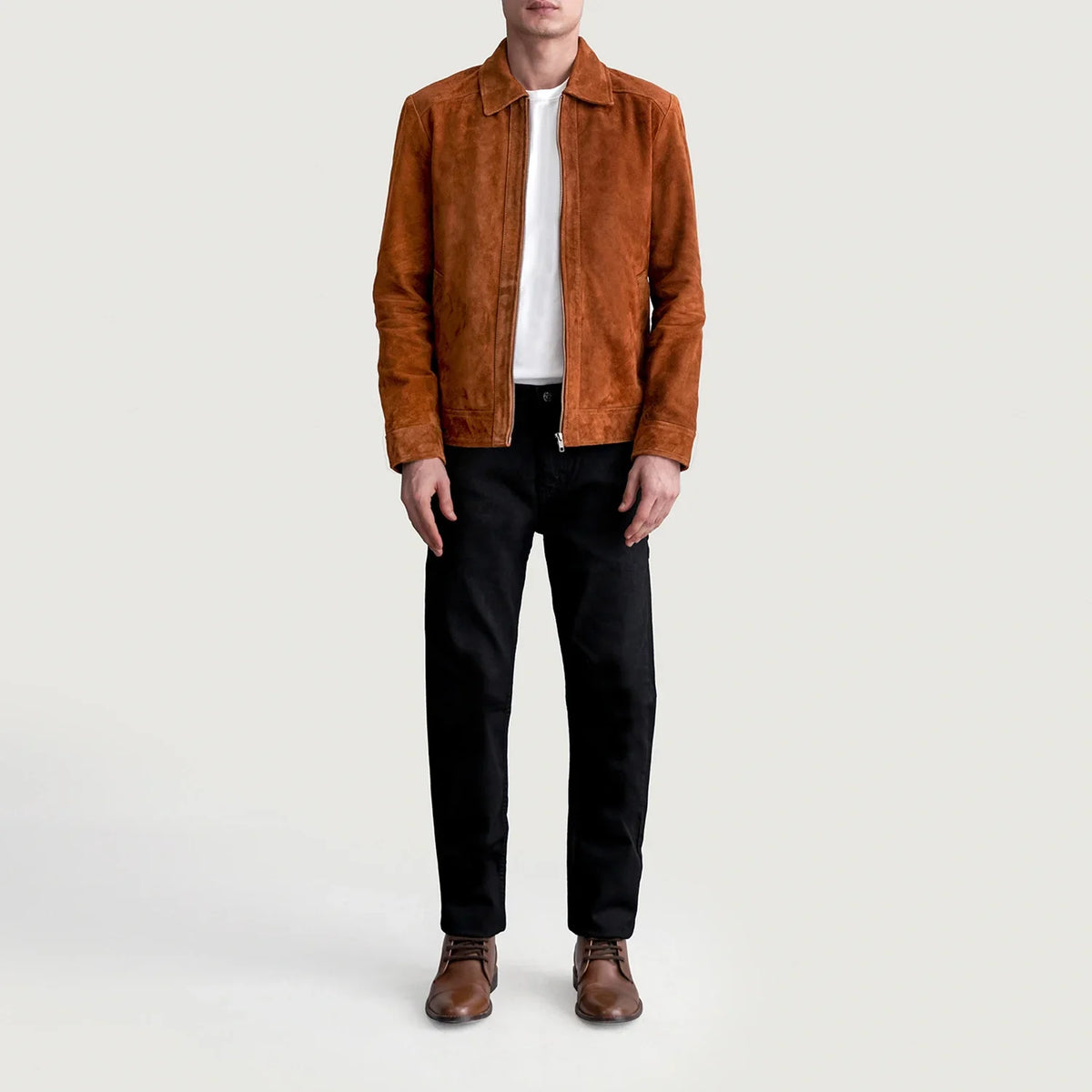 Inferno Leather Brown Jacket – alternate product view 4