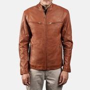 Ionic Leather Biker Jacket – alternate product view 3