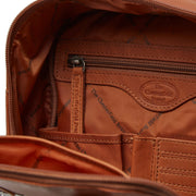 Bellary Full-Grain Leather Backpack – alternate product view 3