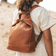 Manchester Full-Grain Leather Backpack – alternate product view 2