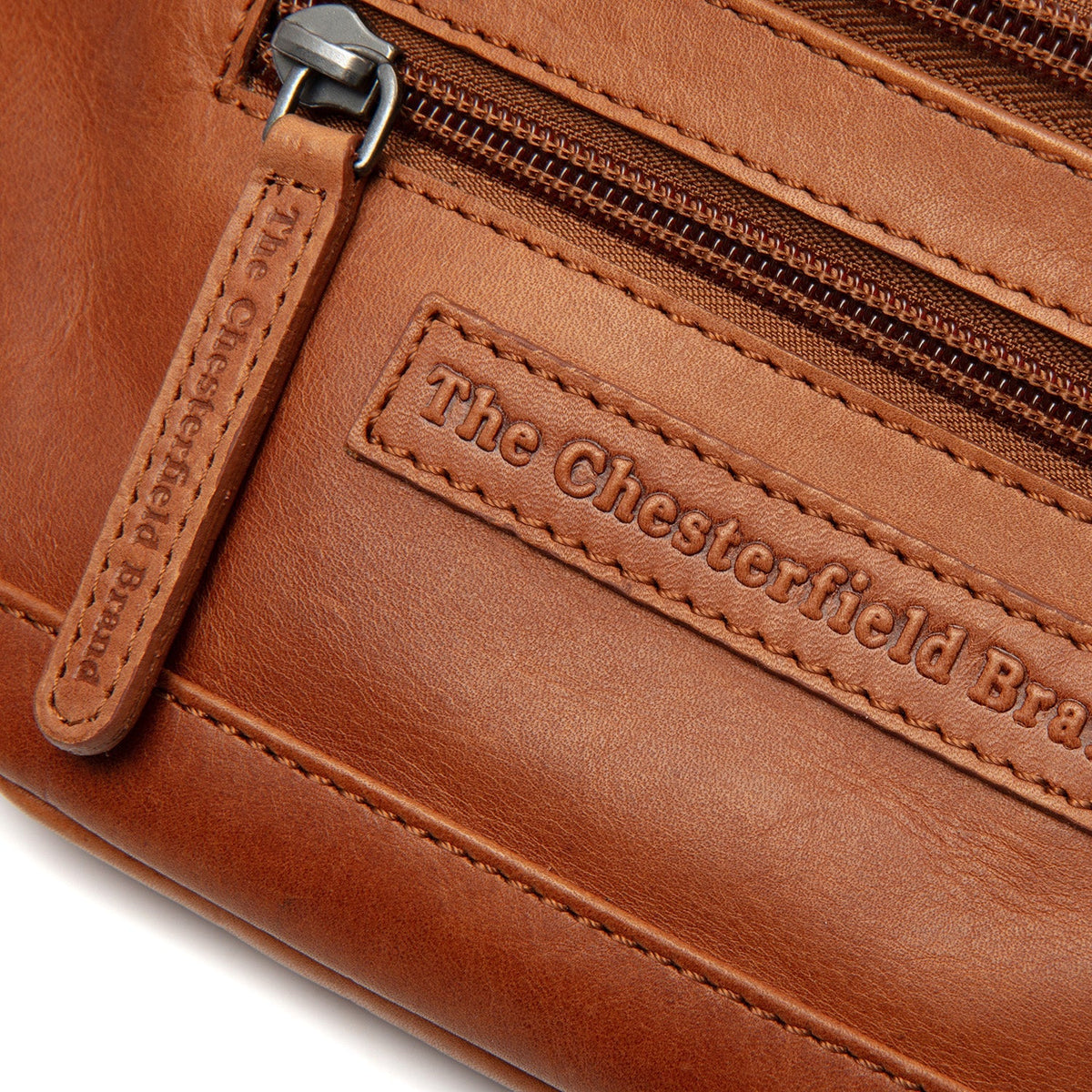 
Cognac Leather Belt Bag Brana, detail view 4