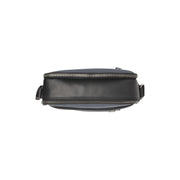 Arendal Full-Grain Leather Crossbody Bag - Structured Side Profile Showing Gusset Depth &amp; Expansion Capacity