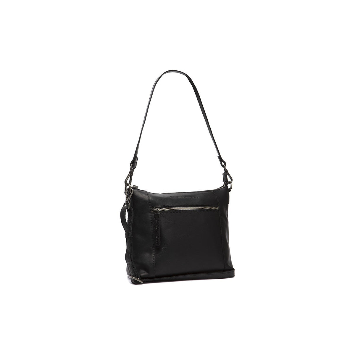 
Faro Full-Grain Leather Crossbody Bag in Classic 100% Full-Grain Leather - Full Exterior Front Profile View | Buy Online