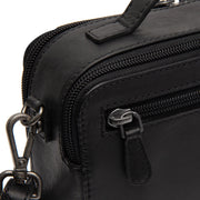 
Reinforced Leather Base with Protective Metal Studs Detail