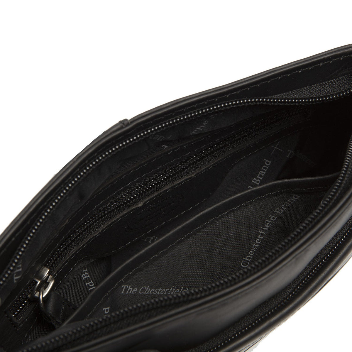 
Interior View Showing Dedicated Padded Laptop Sleeve & Multi-Compartment Organization