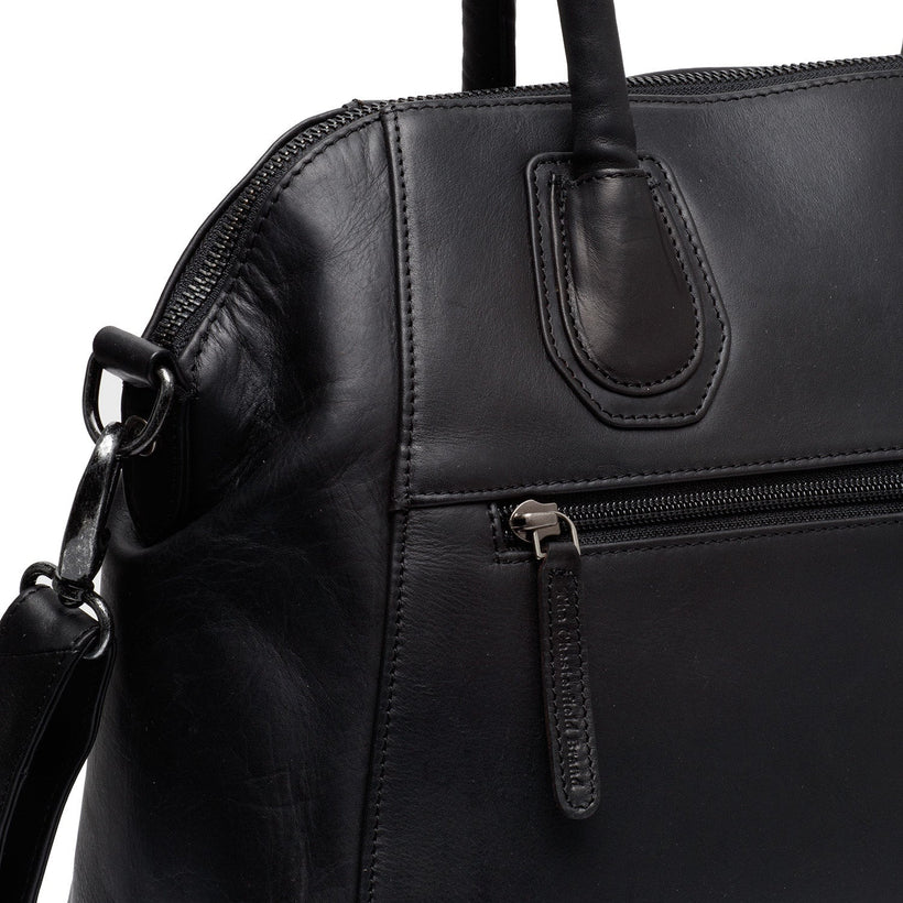 Marsala Full-Grain Leather Handbag