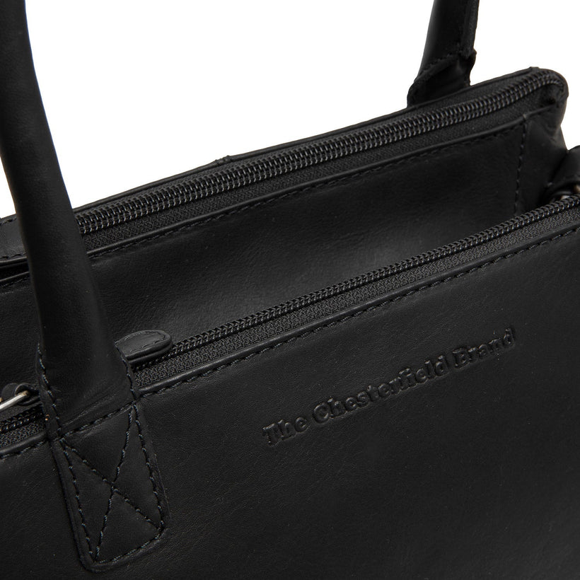 Solvin Full-Grain Leather Handbag