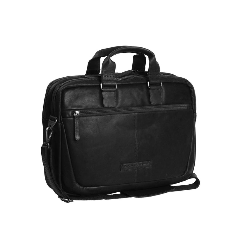 Seth Full-Grain Leather Laptop Bag