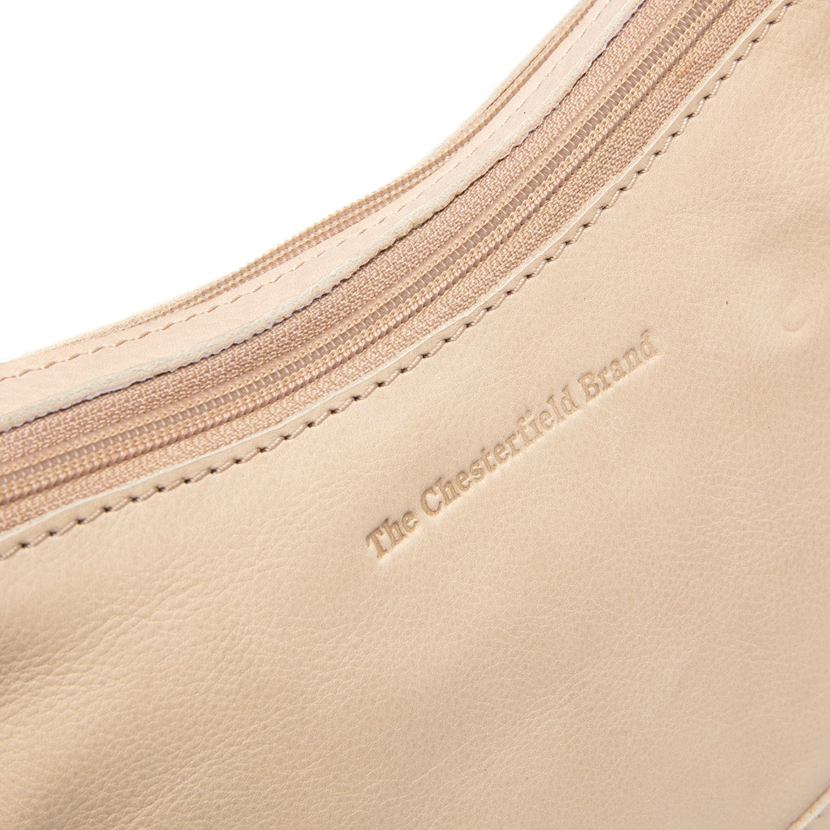 Classic 100% Full-Grain leather Bag - Rear Perspective Showing Reinforced Leather Straps &amp; Stitching