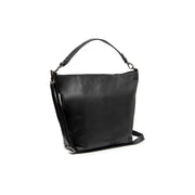 Zira Full-Grain Leather Shoulder Bag in Classic 100% Full-Grain Leather - Full Exterior Front Profile View | Buy Online