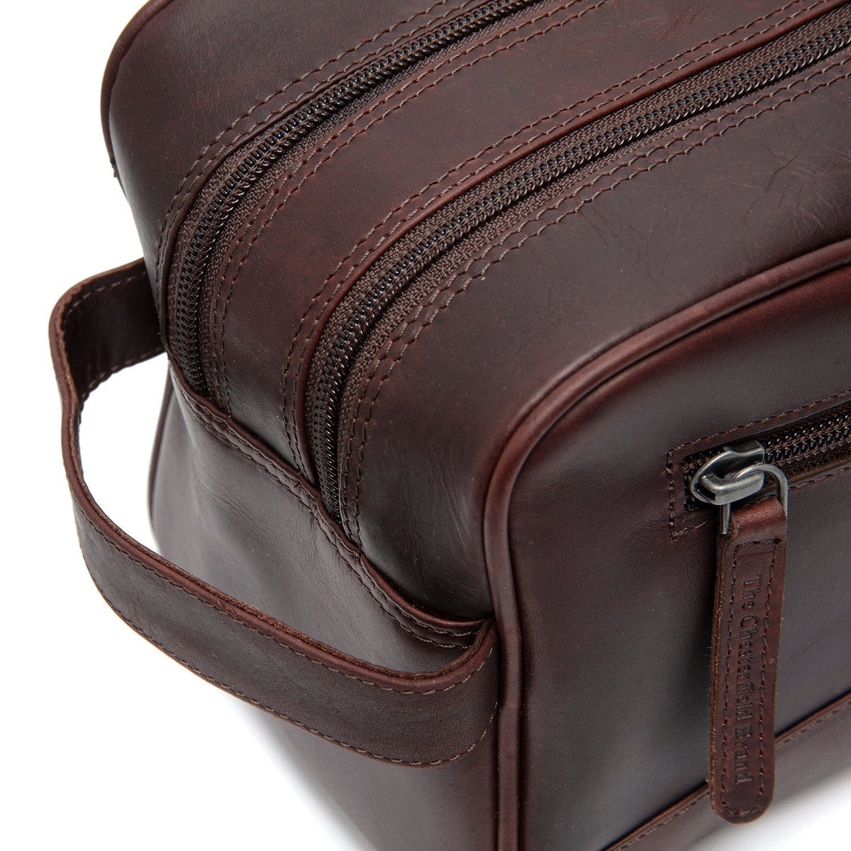 Stacey Full-Grain Leather Toiletry Bag – alternate product view 3