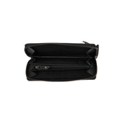
Classic 100% Full-Grain leather Wallet - Rear Perspective Showing Reinforced Leather Straps & Stitching