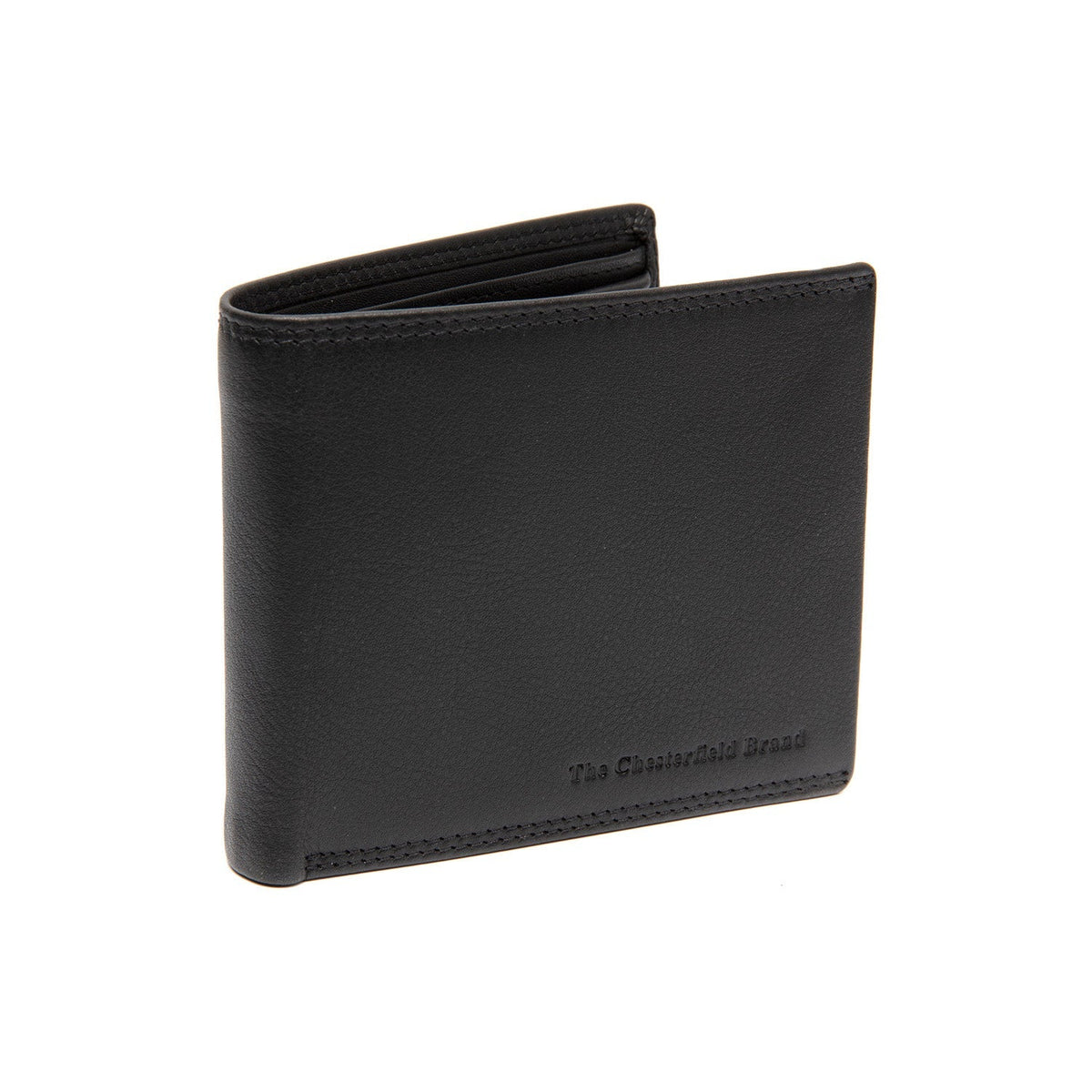 Stephens Full-Grain Leather Wallet in Classic 100% Full-Grain Leather - Full Exterior Front Profile View | Buy Online
