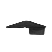 Walid Full-Grain Leather Wallet - Structured Side Profile Showing Gusset Depth &amp; Expansion Capacity