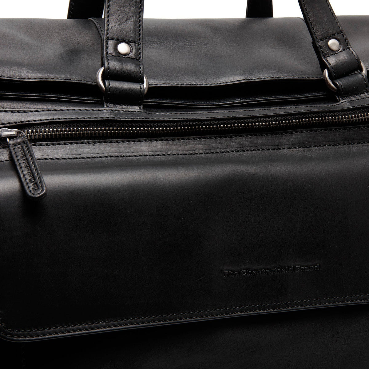 
Interior View Showing Dedicated Padded Laptop Sleeve & Multi-Compartment Organization