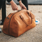Liam Full-Grain Leather Weekender Bag – alternate product view 3