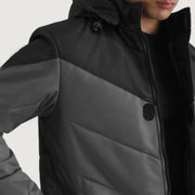 
Interior View Showing Quilted Viscose Lining & Dual Inside Utility Storage Pockets