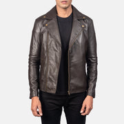 Noah Leather Biker Jacket – alternate product view 1